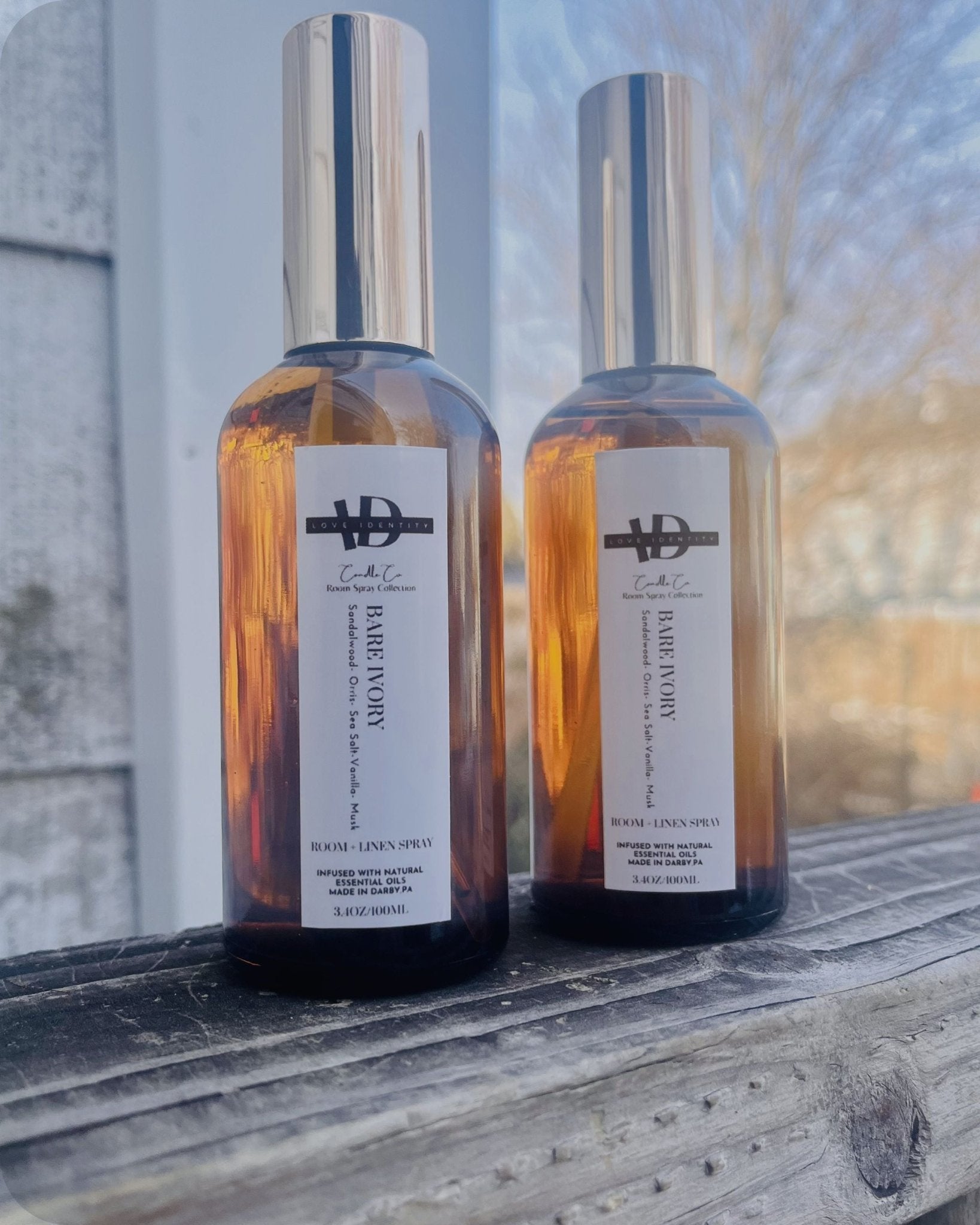 Bare Ivory Room & Linen Spray - Love Identity Candle Company
