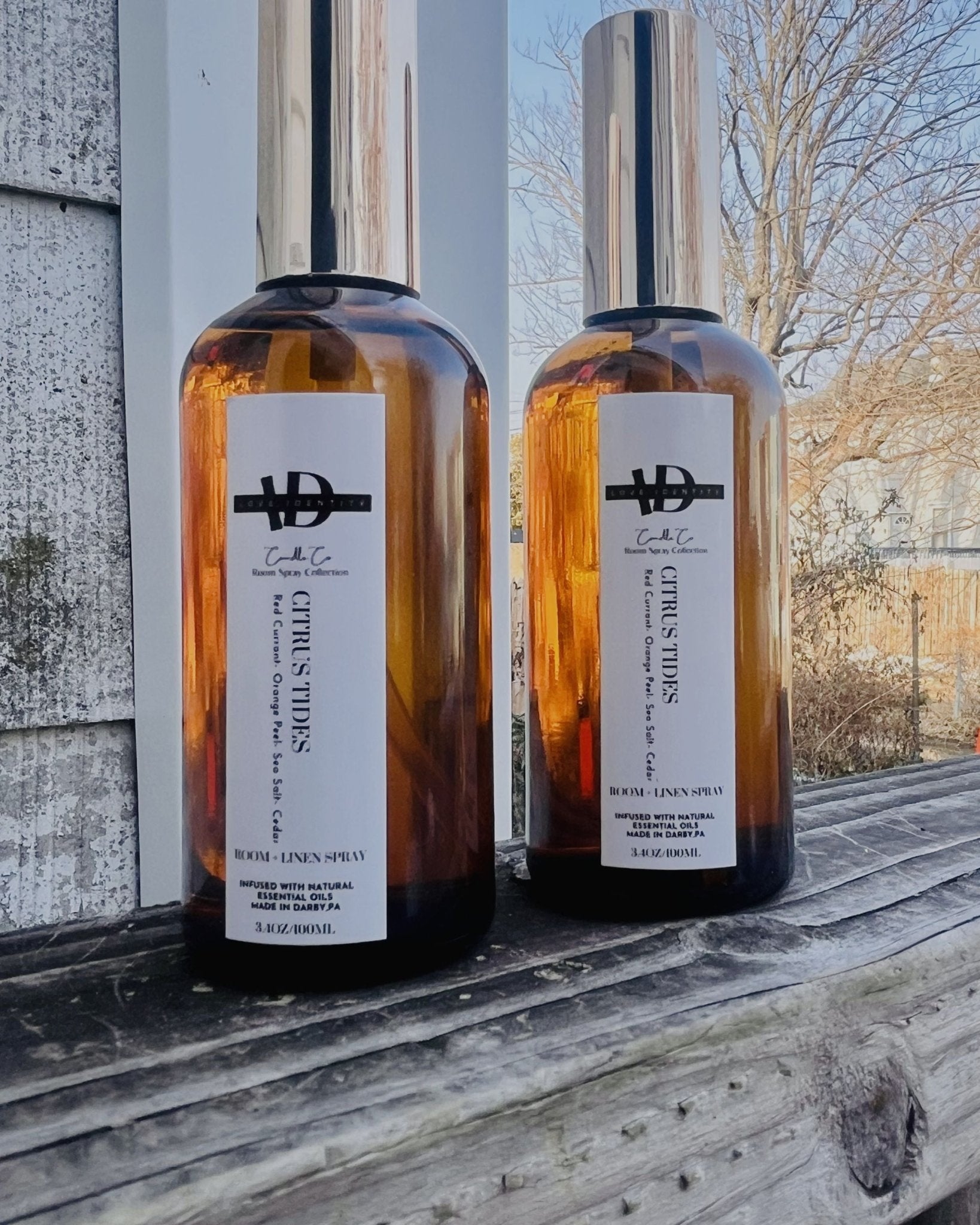 Citrus Tides Room & Linen Spray - Love Identity Candle Company