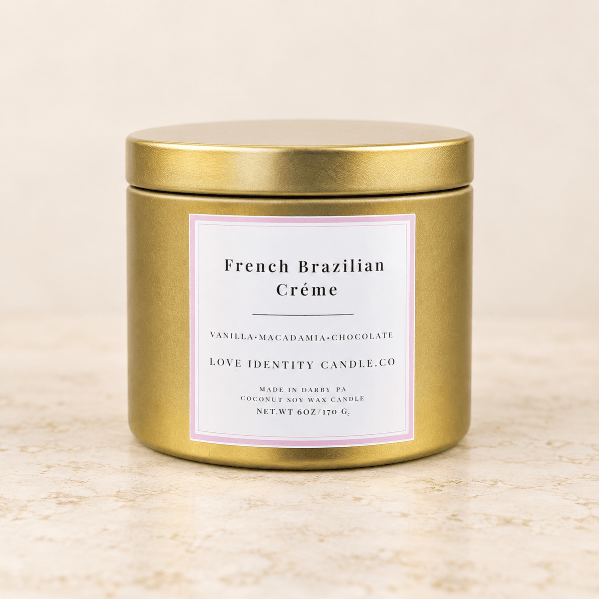 French Brazilian Créme - Love Identity Candle Company