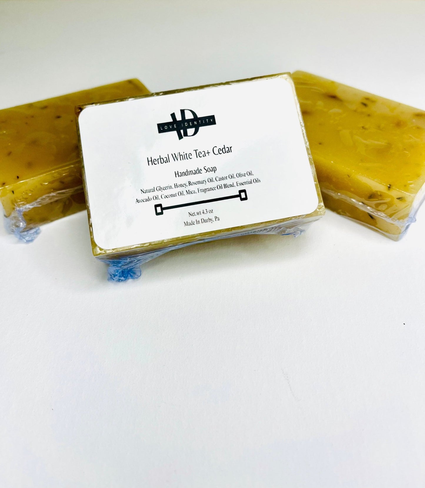 Herbal White Tea & Citrus Soap - Love Identity Candle Company