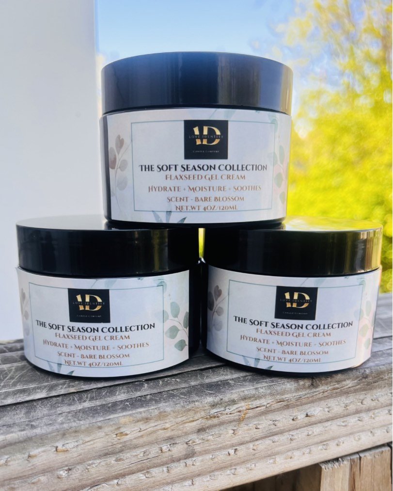 SOFT SEASON - Flaxseed Gel Body Cream - Love Identity Candle Company