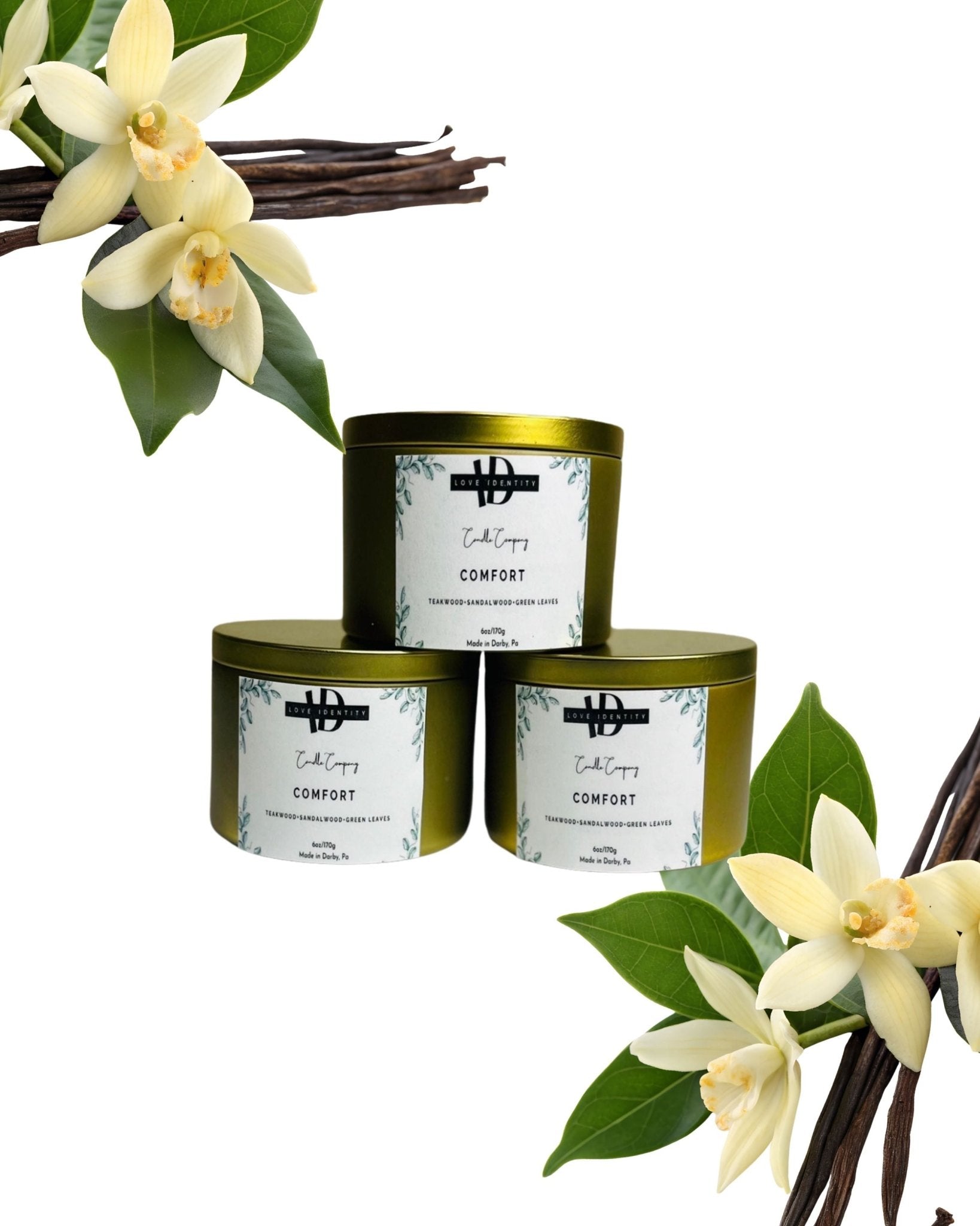 Comfort - Local Market Best Seller - Love Identity Candle Company