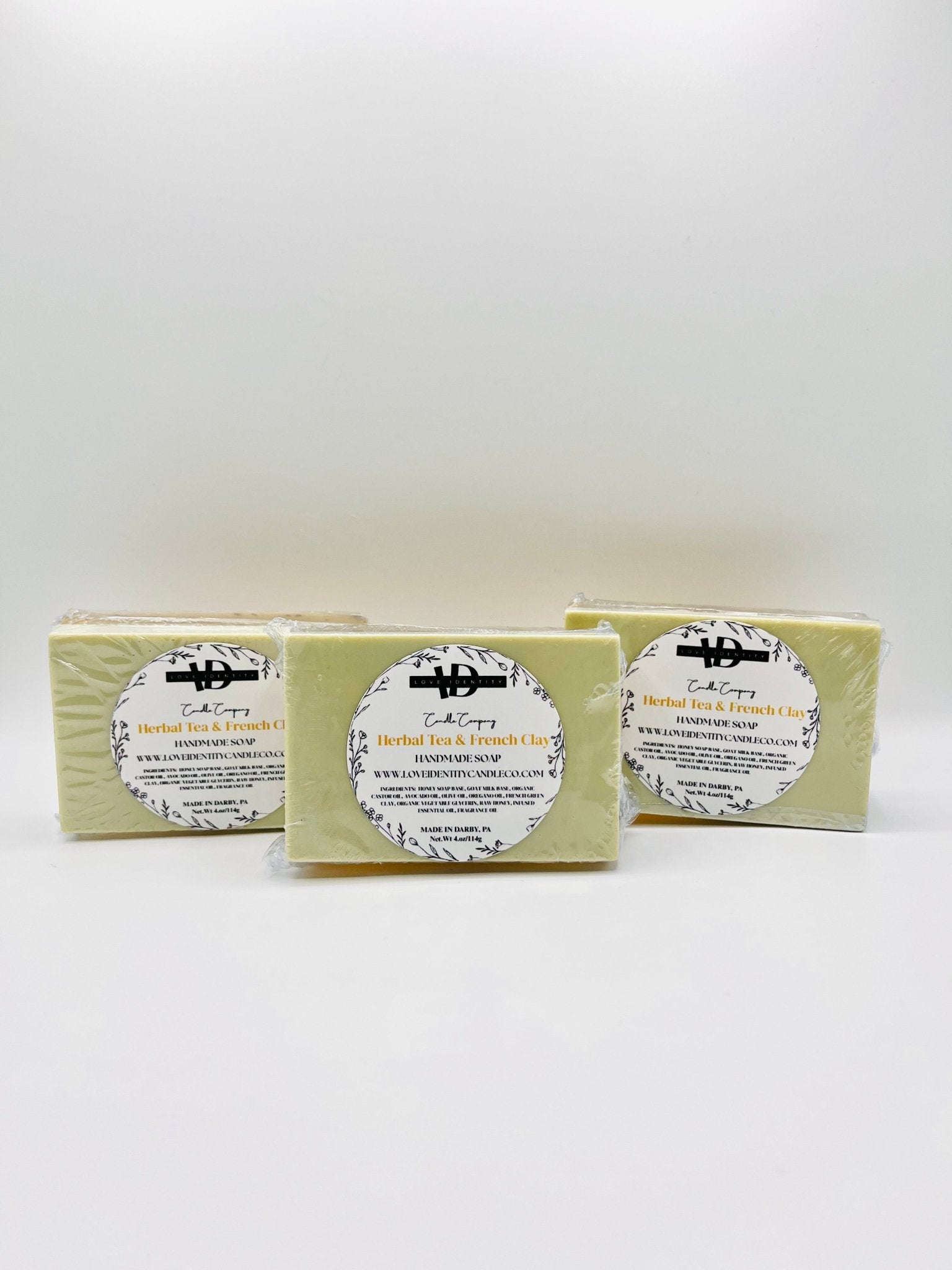 Herbal Tea & French Clay - Love Identity Candle Company