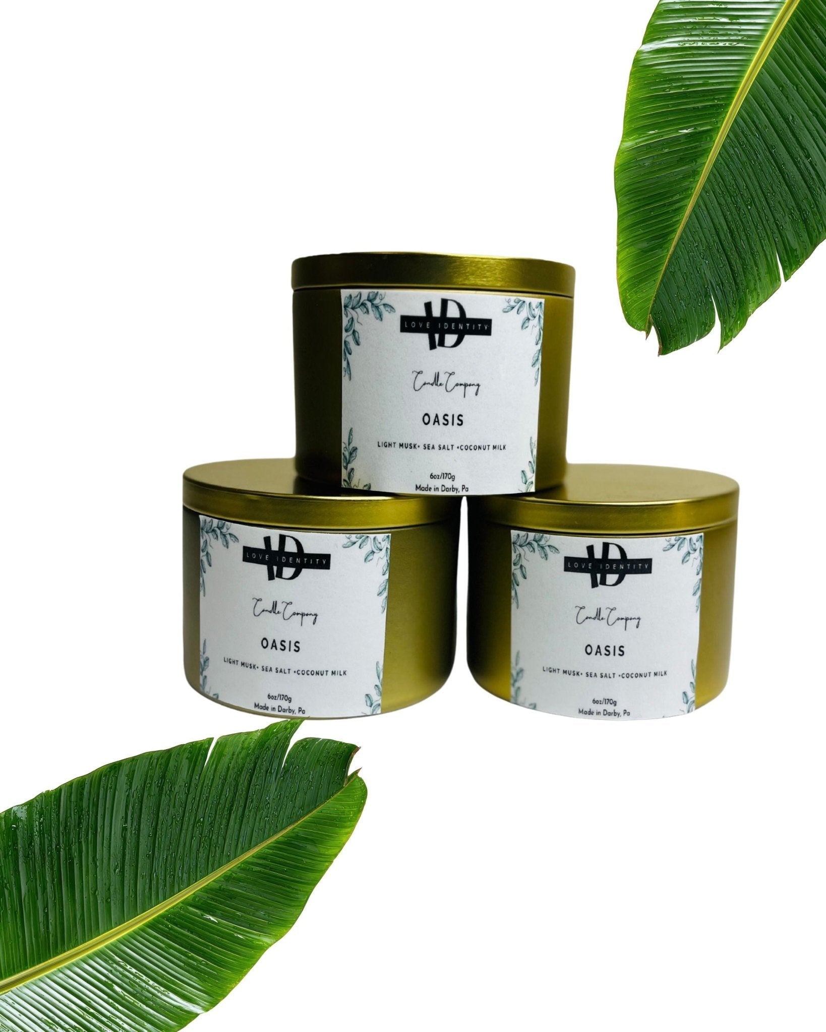 Oasis - Local Market Best Seller - Love Identity Candle Company