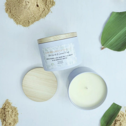 Bali Sands & Coconut Musk - Love Identity Candle Company