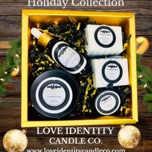 Balance Blend kit, lip balm, beard oil, candles, soap